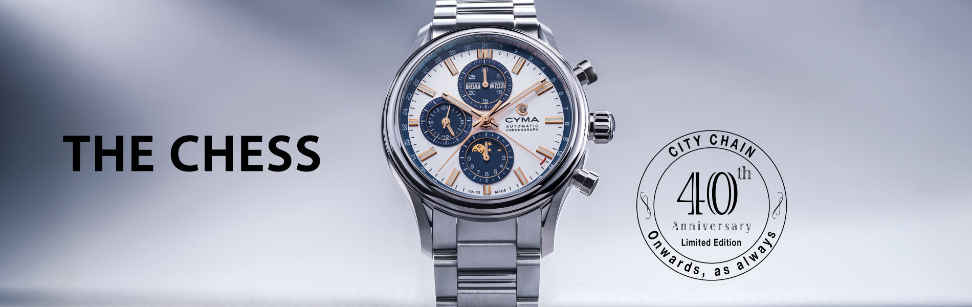 CYMA “City Chain 40th Anniversary” Limited Edition